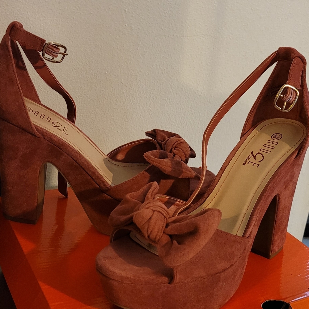 Platform shoes.